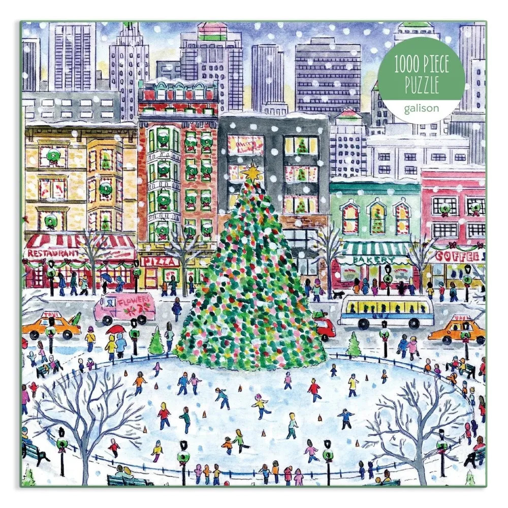 Christmas in the City 1000-Piece Puzzle- Games & Puzzles