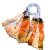Claude Monet Poppy Field Silk Scarf- Scarves & Wraps|Cultural Icons