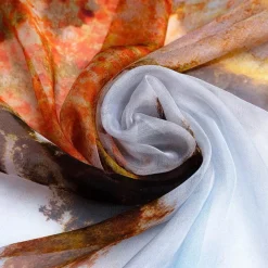 Claude Monet Poppy Field Silk Scarf- Scarves & Wraps|Cultural Icons