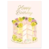 Collage Cake Birthday Card- Greeting Cards