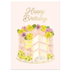 Collage Cake Birthday Card- Greeting Cards
