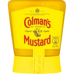 Colman's Original English Mustard Squeezable 150g- Groceries