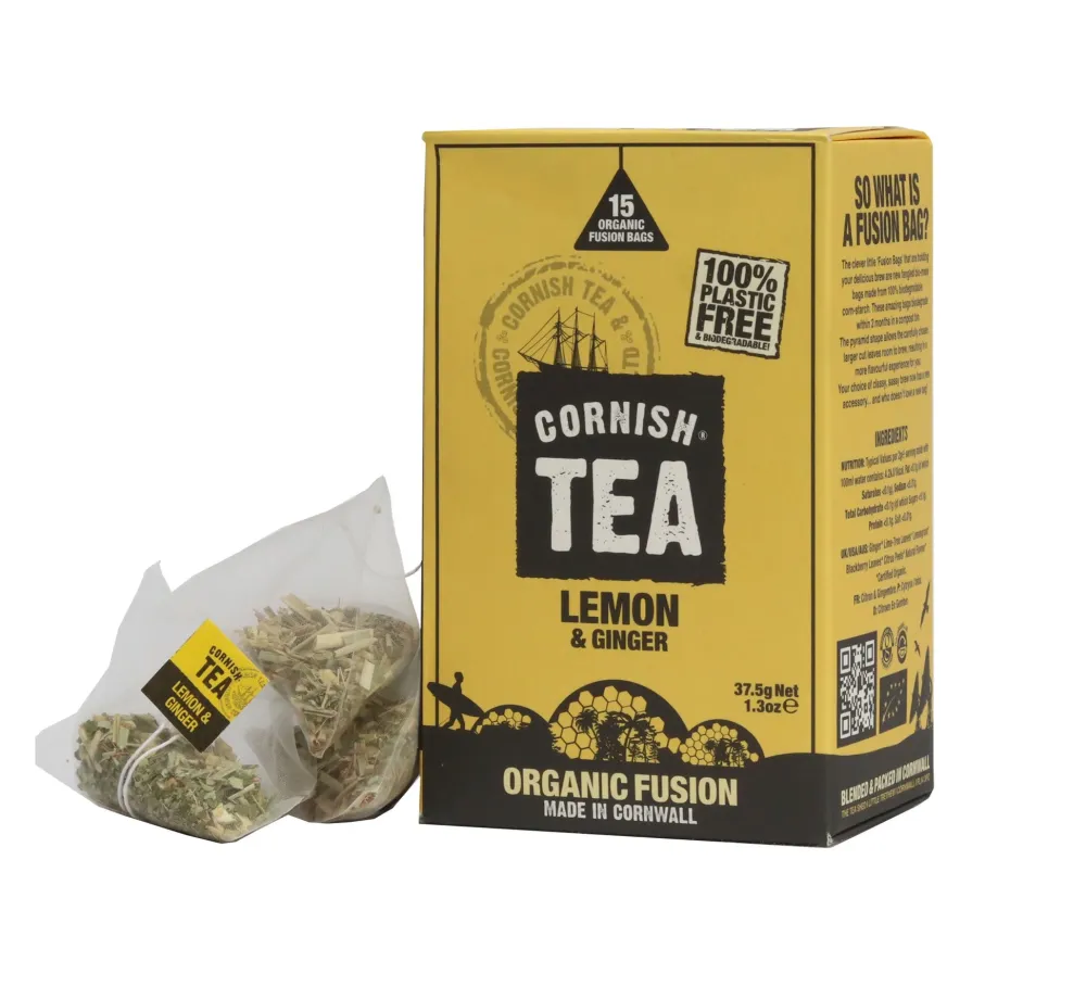 Cornish Tea Co. Lemon & Ginger Herbal Fusion 15s- Other Favourites