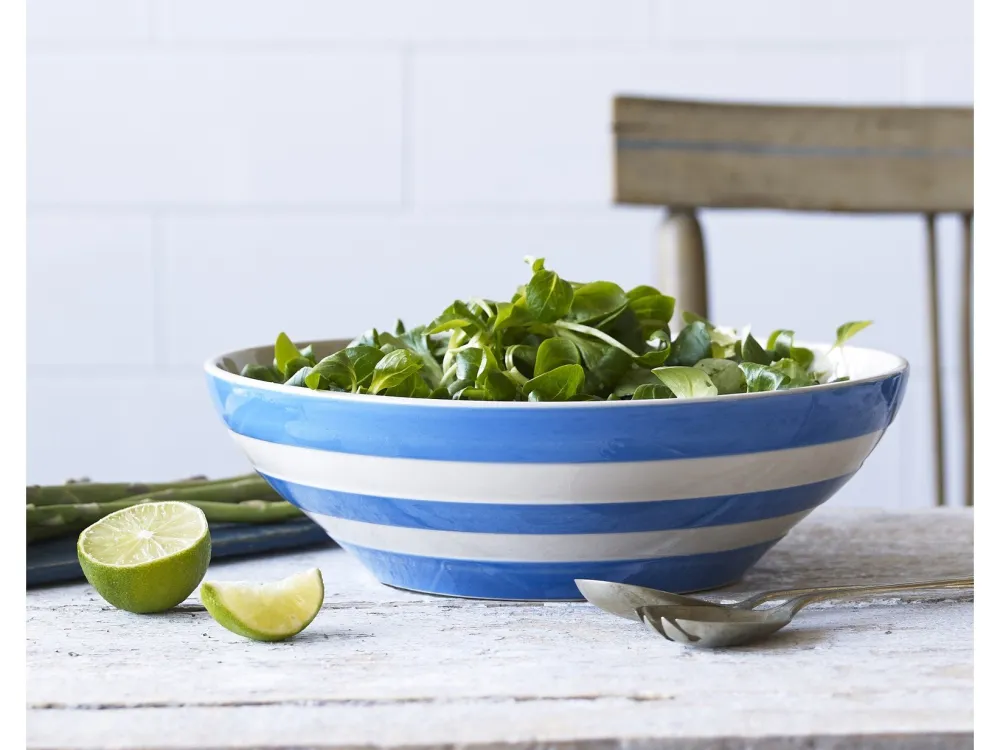 Cornishware Blue Large Serving Bowl- Cornishware