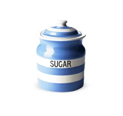 Cornishware Blue Sugar Storage Jar- Storage Jars|Cornishware