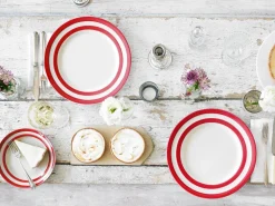 Cornishware Red Main Plate- Cornishware