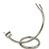 Curved Chrome Razor Stand for Safety Razors- Blades & Shave Accessories