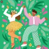 Dancing Couple Birthday Card- Greeting Cards