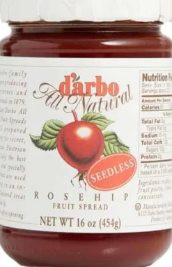 D'Arbo Rosehip Seedless Fruit Spread- Jams & Marmalade