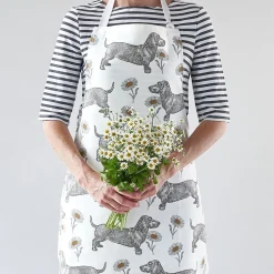 Dog & Daisy Apron- Aprons