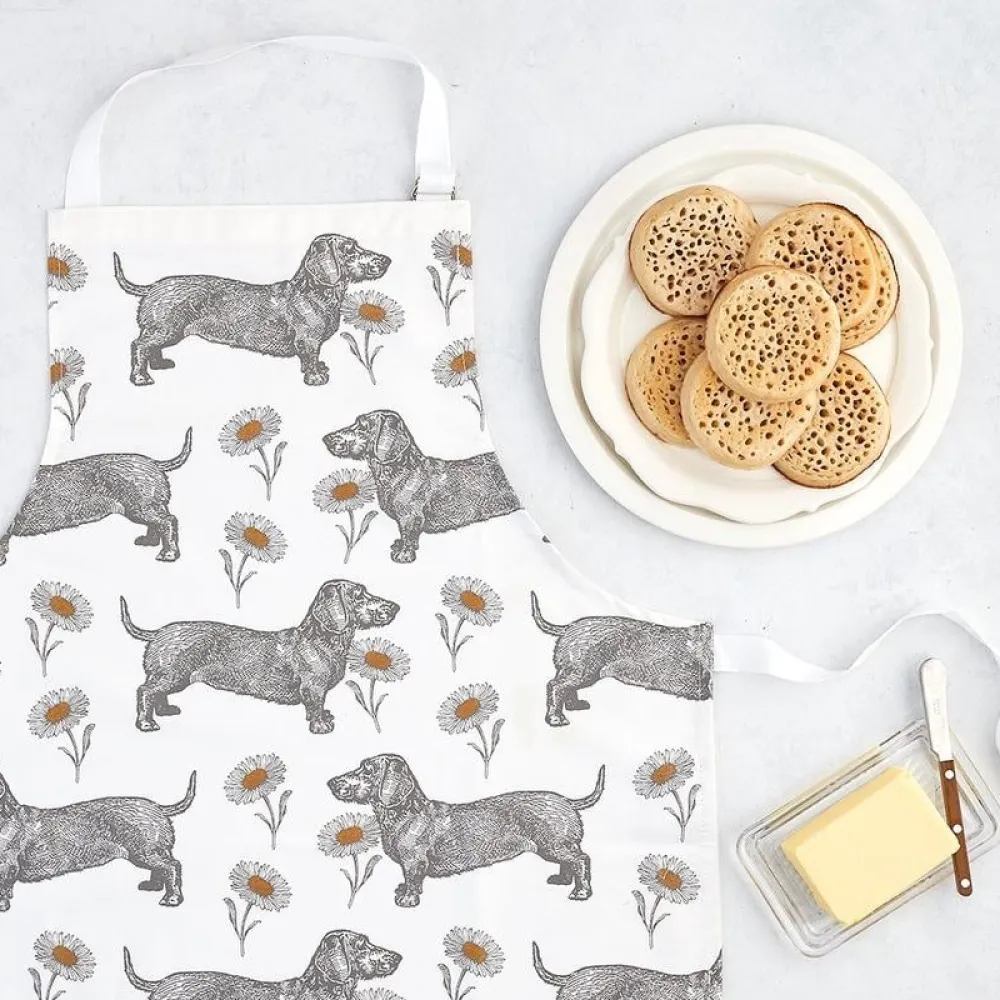 Dog & Daisy Apron- Aprons