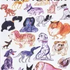 Dogs New Yorker Cover Greeting Card- Greeting Cards