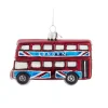 Double Decker Glass Ornament- Souvenirs