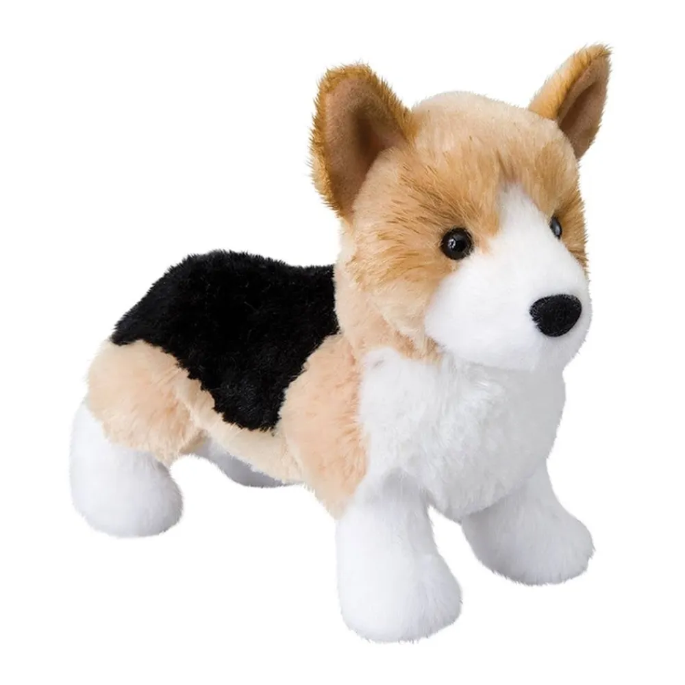 Douglas Toys Shorty Tri-Color Corgi- Soft Toys|Toys