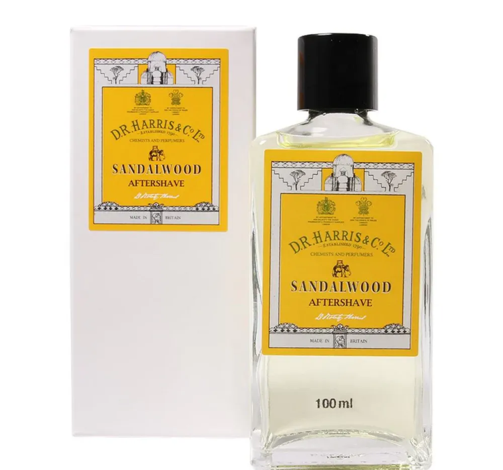 D.R. Harris Sandalwood Aftershave 100ml- Pre-Shave & Post-Shave