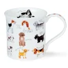Dunoon Bute Animal Breeds Dog Mug- Shape: Bute