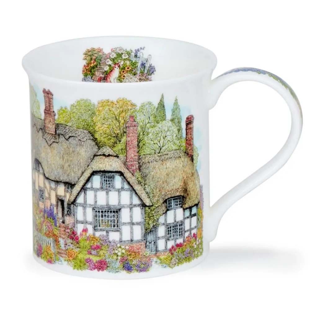 Dunoon Bute Country Cottages Thatch Mug- Shape: Bute