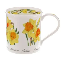 Dunoon Bute Spring Flowers Daffodil Mug- Shape: Bute