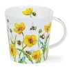 Dunoon Cairngorm Busy Bees Buttercup Mug- Shape: Cairngorm