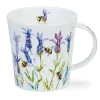 Dunoon Cairngorm Busy Bees Lavender Mug- Shape: Cairngorm