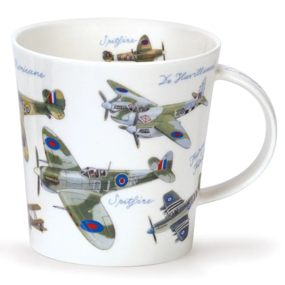 Dunoon Cairngorm Classic Collection Planes Mug- Shape: Cairngorm