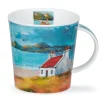 Dunoon Cairngorm Coastal Retreat Red Mug- Shape: Cairngorm
