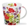 Dunoon Cairngorm Cottage Border Red Mug- Shape: Cairngorm