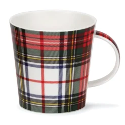 Dunoon Cairngorm Dress Stewart Tartan Mug- Shape: Cairngorm