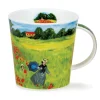 Dunoon Cairngorm Giverny Poppyfield Mug- Shape: Cairngorm