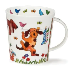 Dunoon Cairngorm Hanging Out Dog Mug- Shape: Cairngorm
