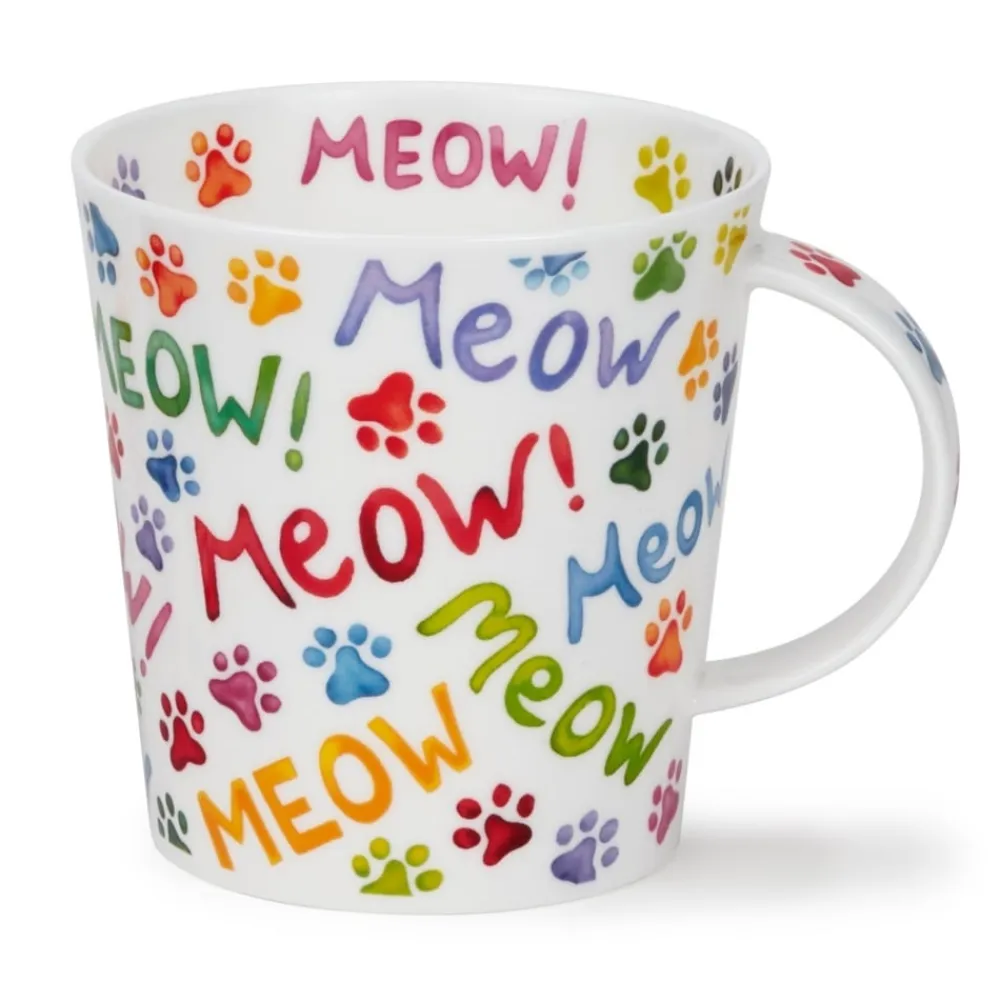 Dunoon Cairngorm Meow! Mug- Shape: Cairngorm