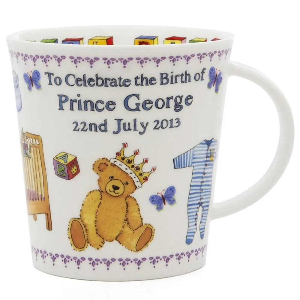 Dunoon Cairngorm Royal Baby Prince George 2013 Mug- Shape: Cairngorm