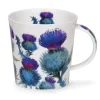 Dunoon Cairngorm Scottish Thistles Mug- Shape: Cairngorm