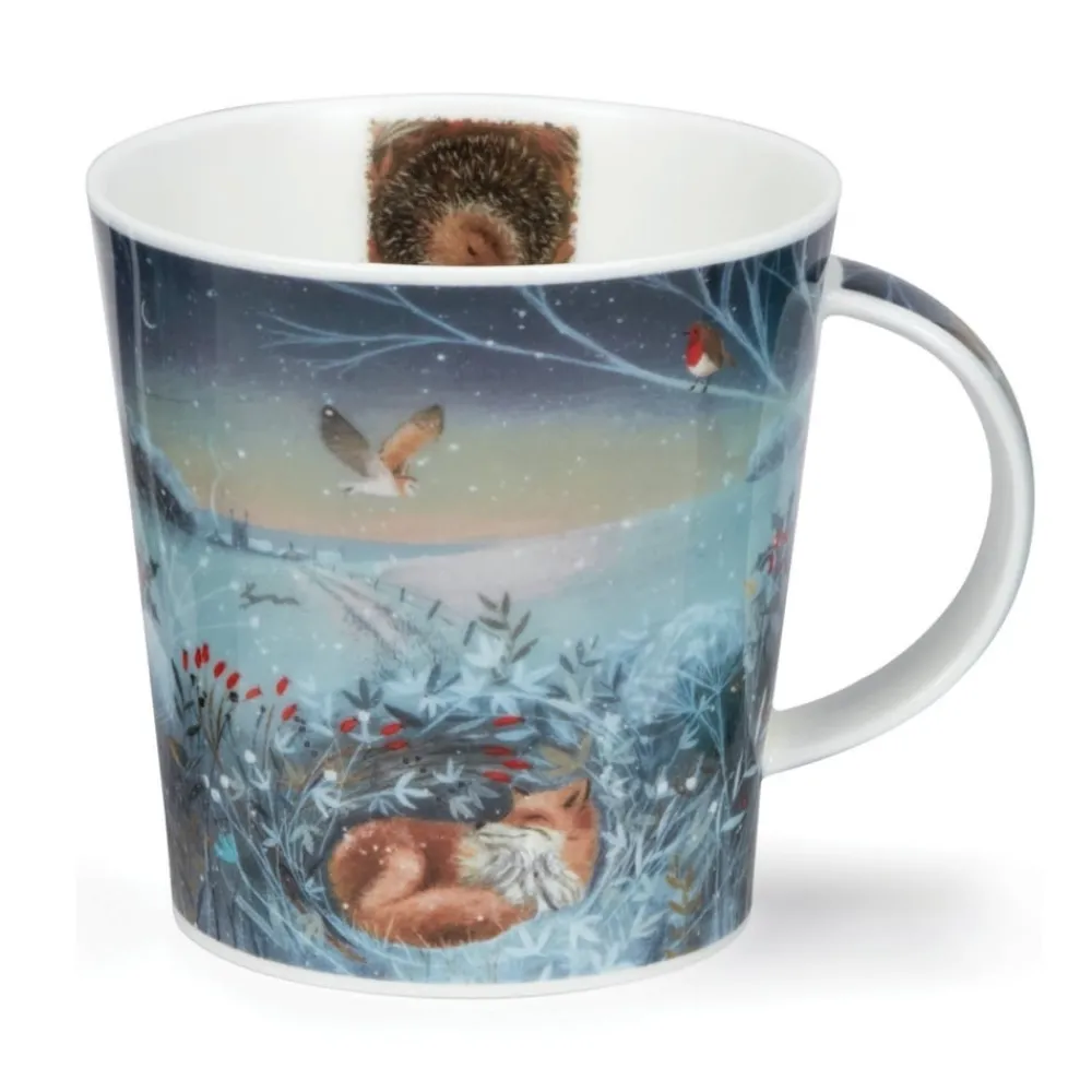 Dunoon Cairngorm Twilight Fox Mug- Shape: Cairngorm