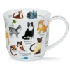 Dunoon Cumbrae Cat Breeds Mug- Shape: Cumbrae