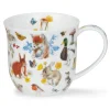 Dunoon Cumbrae Wildwood Fox Mug- Shape: Cumbrae