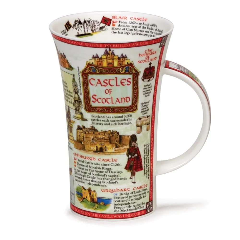 Dunoon Glencoe Castles of Scotland Mug- Shape: Glencoe