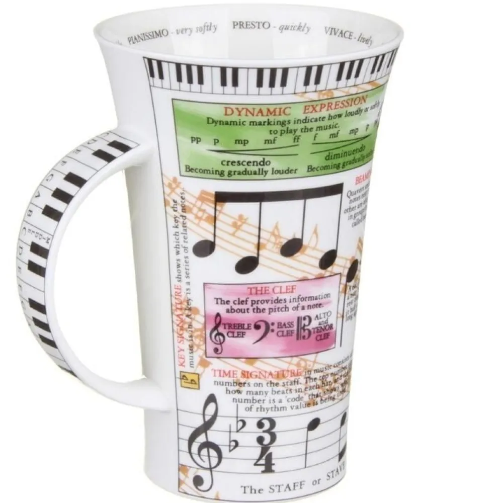 Dunoon Glencoe Music Mug- Shape: Glencoe