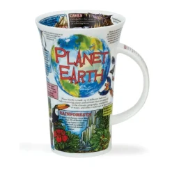 Dunoon Glencoe Planet Earth Mug- Shape: Glencoe
