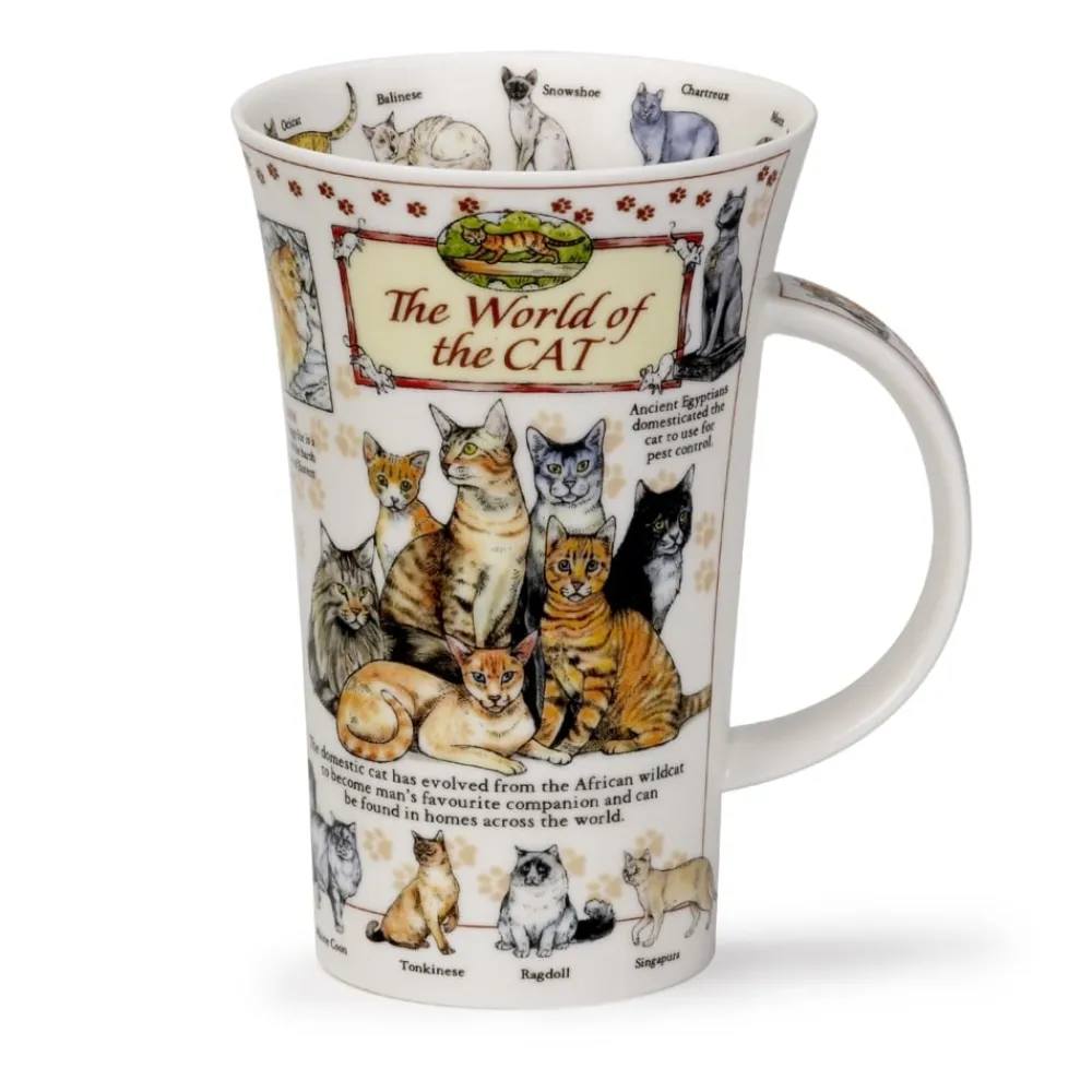 Dunoon Glencoe World of the Cat Mug- Shape: Glencoe