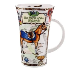 Dunoon Glencoe World of the Horse Mug- Shape: Glencoe