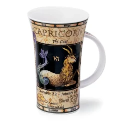 Dunoon Glencoe Zodiac Capricorn Mug- Shape: Glencoe