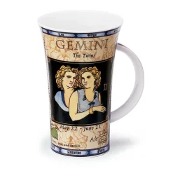 Dunoon Glencoe Zodiac Gemini Mug- Shape: Glencoe