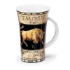 Dunoon Glencoe Zodiac Taurus Mug- Shape: Glencoe