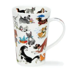 Dunoon Henley Barking Mad Mug- Shape: Henley