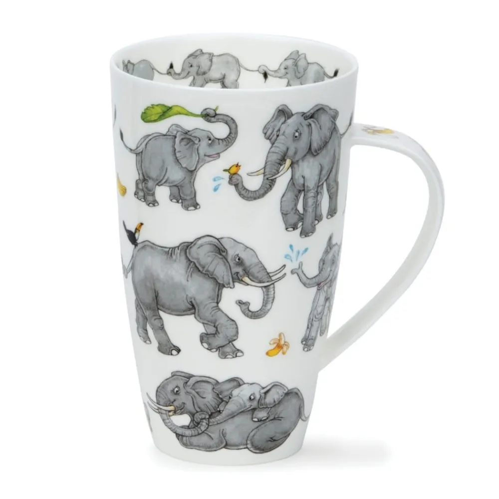 Dunoon Henley Elephantastic! Mug- Shape: Henley