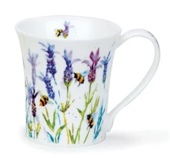 Dunoon Jura Busy Bees Lavender Mug- Shape: Jura
