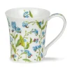 Dunoon Jura Forget-Me-Nots Blue Mug- Shape: Jura