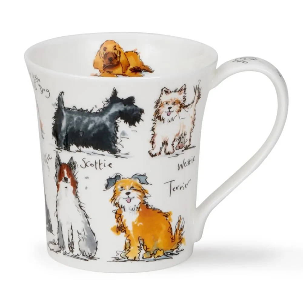 Dunoon Jura Messy Dogs Mug- Shape: Jura