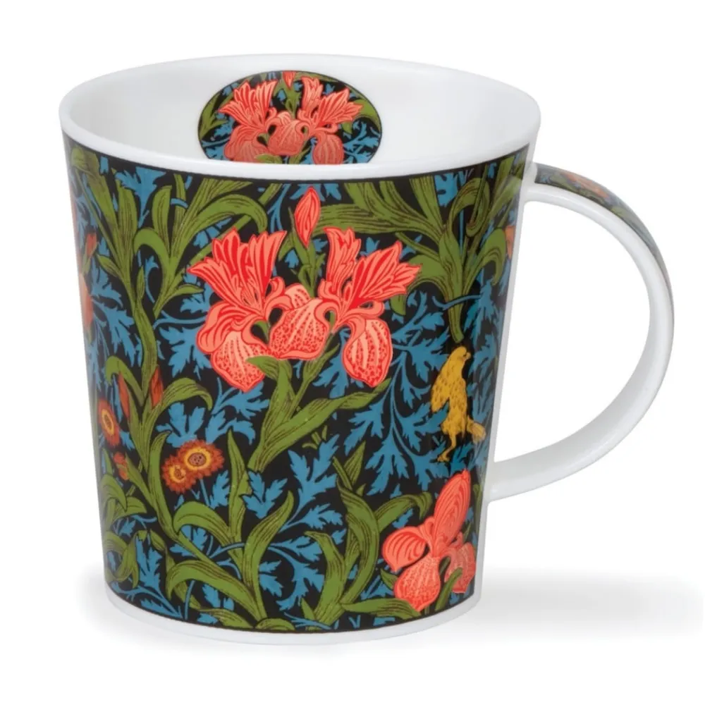 Dunoon Lomond Arts & Crafts Iris Mug- Shape: Lomond